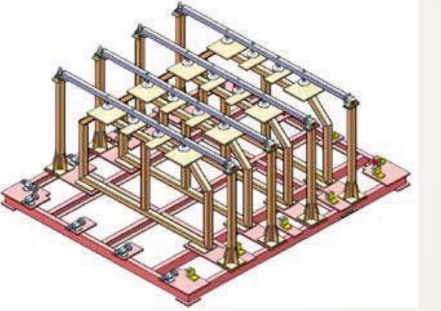Customised Material Handling System CAD Design