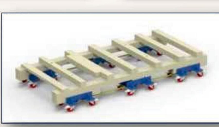 Skid for Blanking Lines